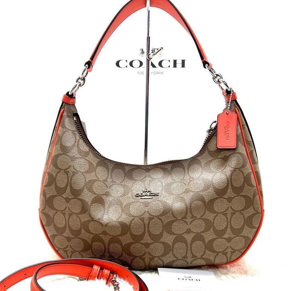 🔥🎁NWT! Coach Sig Harley EW Hobo Handbag Msrp:$375.00 - Picture 2 of 13